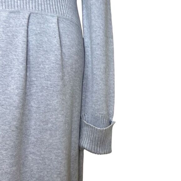 Rebecca Taylor - “Cash Feel Coat” Wool Trench, Jacket Dress - NWT, Size L, Gray - Picture 15 of 17